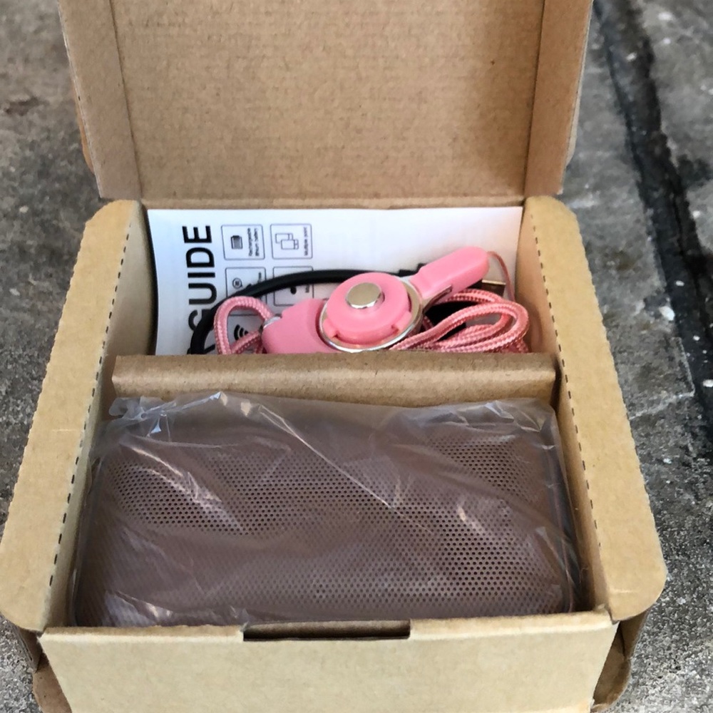 🛑SOLD🛑 Pink Speaker